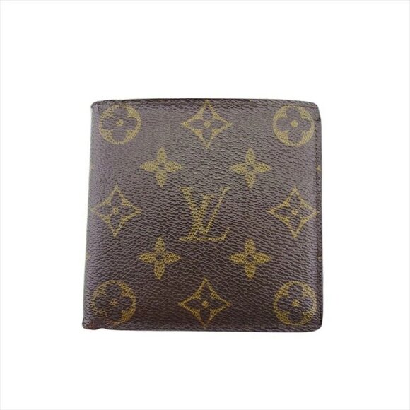 LOUIS VUITTON Bi -fold wallet USED - Picture 1 of 11